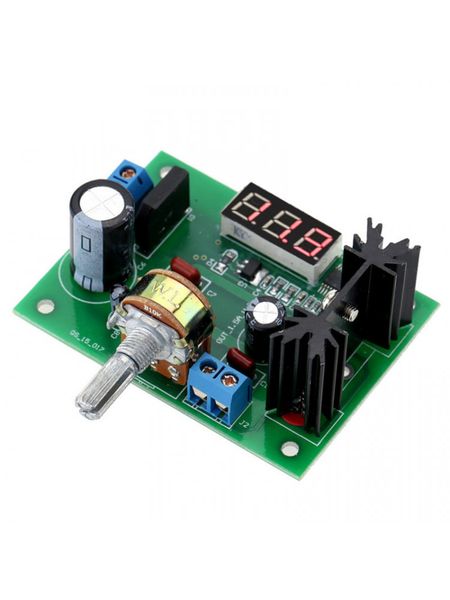 LM317 Adjustable Step Down Power Supply Module with Display