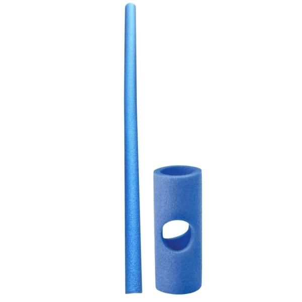 Source Direct Blue Pool Noodle 1.5m with a Blue Connector 22cm x 9.5cm