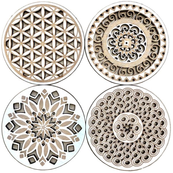 Mandala Coasters