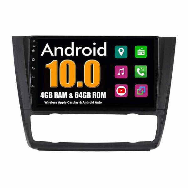 BMW 1 Series E81 E82 E87 E88 Auto aircon Android GPS Radio Wireless Carplay