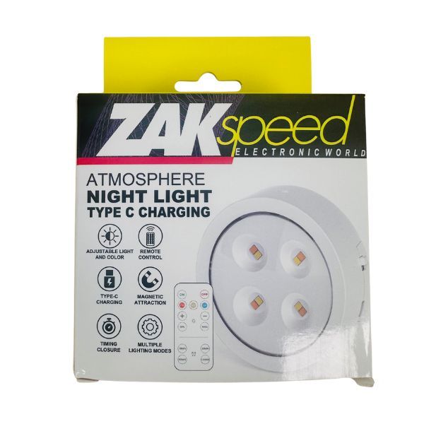 ZAKspeed Night Light Remote Dimming - USB Powered