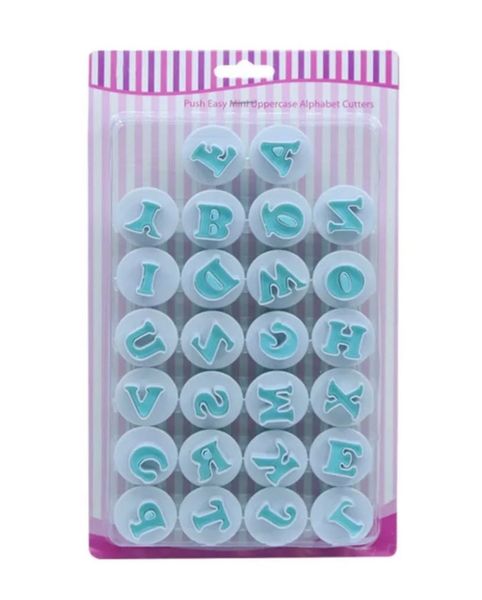 Alphabet Letter Cake Cutter Stamp