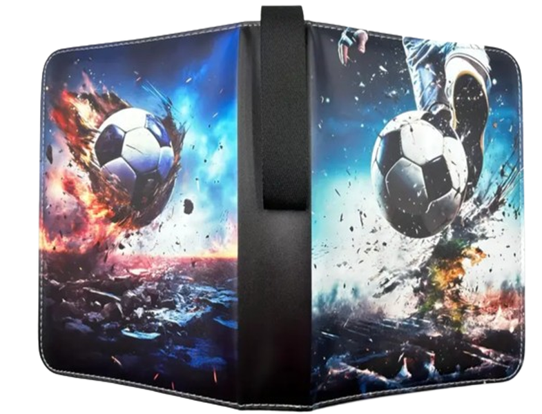 Flying Football - 400 Trading Card Binder Folder