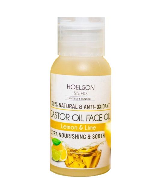 Hoelson Sisters - Castor Oil Face Oil - Lemon and Lime
