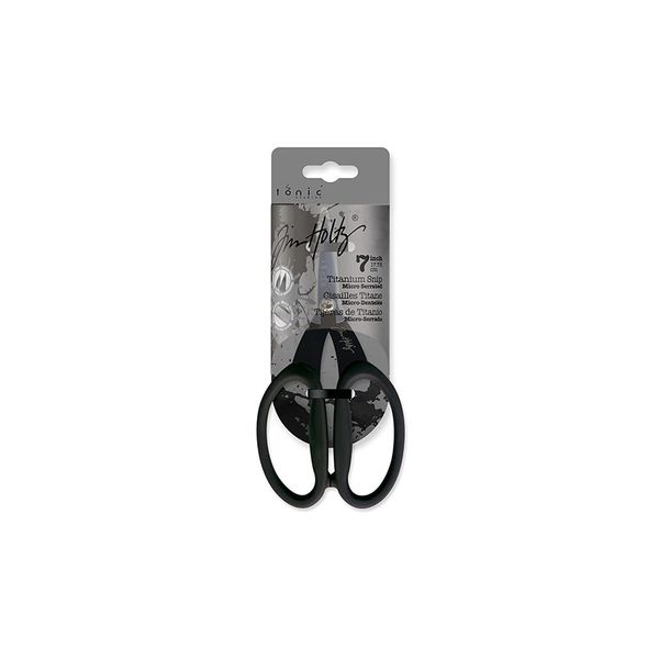Tim Holtz 7" Non-Stick Micro-Serrated Multicutter Scissors