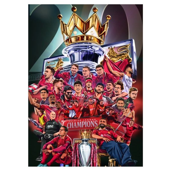 Premier League Champions - A1 Poster