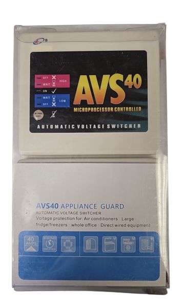 40A Surge Voltage Protector - Automatic Voltage Switcher (AVS)