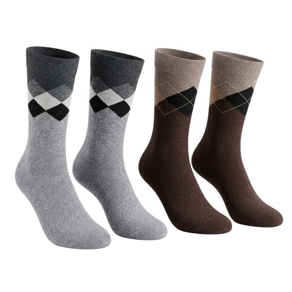 8 Pack Winter Fashionable Men Socks Breathable Cotton Comfortable