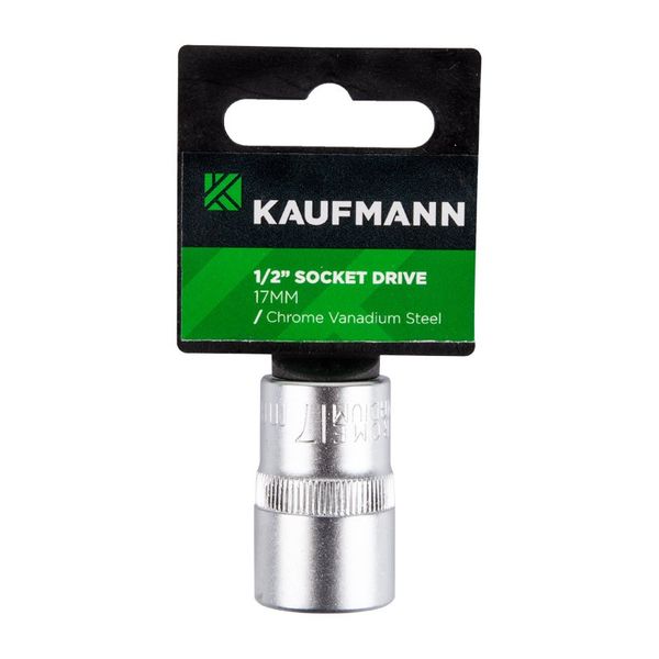 Kaufmann - Socket Drive - 1/2inch - 17mm - Bulk Pack of 10