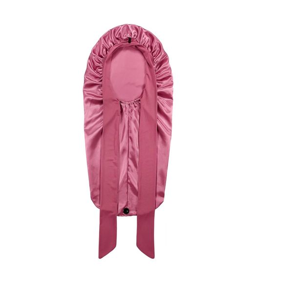 Silk Bonnet, Satin Hair Bonnet for Sleeping Women with Tie Band