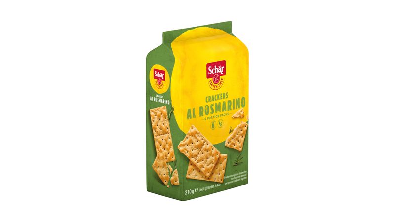 Schaer Crackers Rosemary Gluten Free 210g