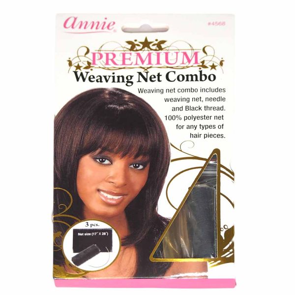 Ms. Remi - Deluxe Weaving Net Combo Black- 6 Pack