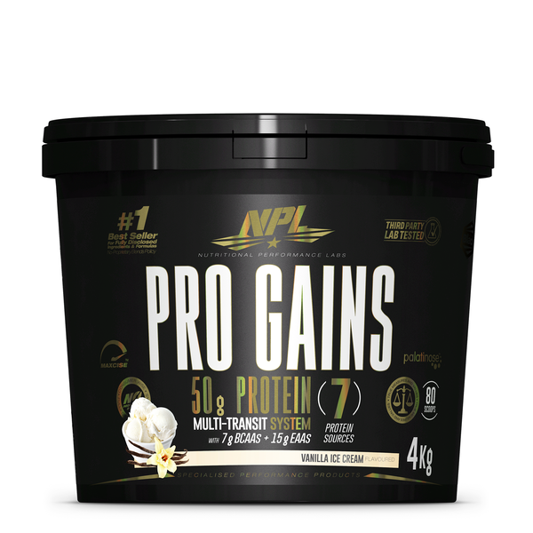 NPL Pro Gains - Vanilla Cream - 4kg