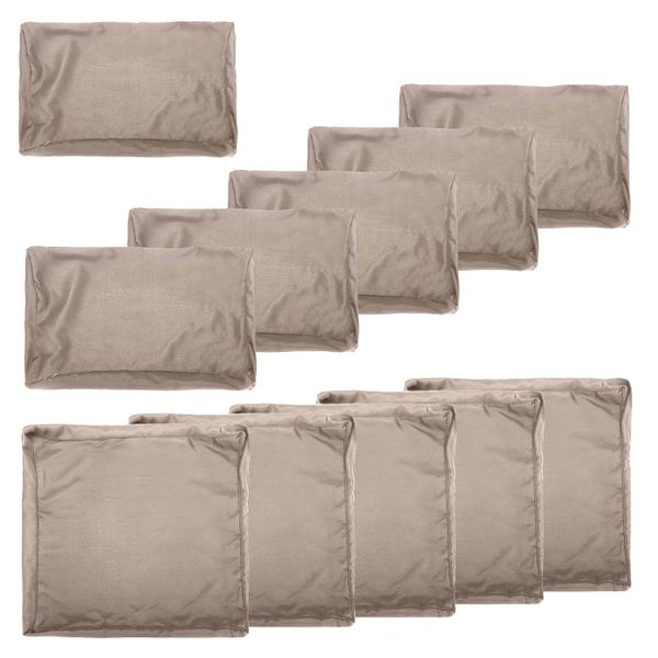 11 Piece Khaki Outdoor Cushions
