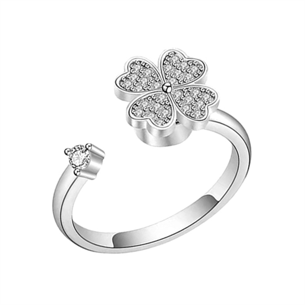 Rotatable Adjustable Rings for Women Men Relax Ring B 2 Pcs