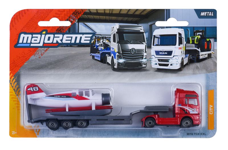 Majorette City Transporter 8 Assorted, Blind Pack