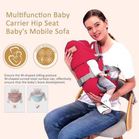 Mix Box Multifunctional & Comfortable Baby Carrier - Red