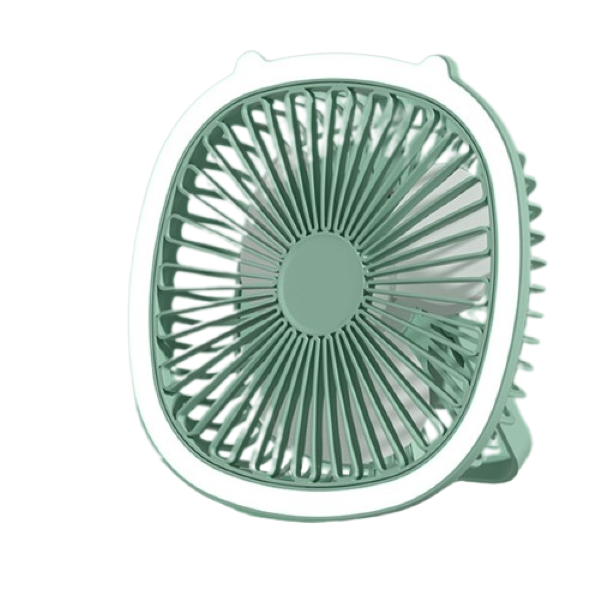Adjustable Angle Desktop - USB Rechargeable Battery Operated Fan
