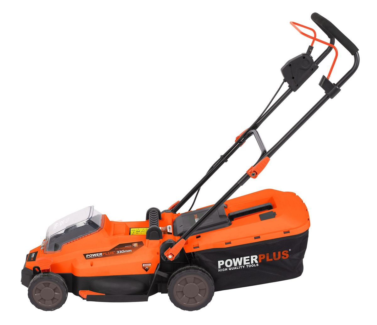 Power Plus - 20V Cordless Lawnmower - Orange