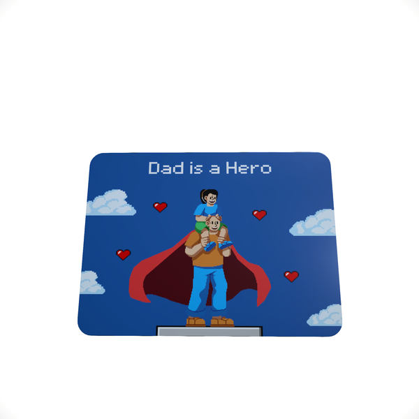 Dad Is A Hero - Mouse Pad