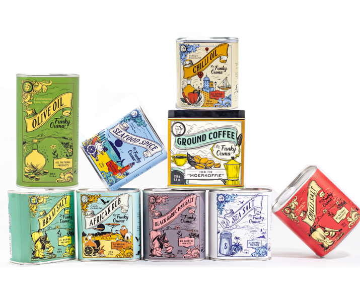 Funky Ouma Trendy Tin Collection
