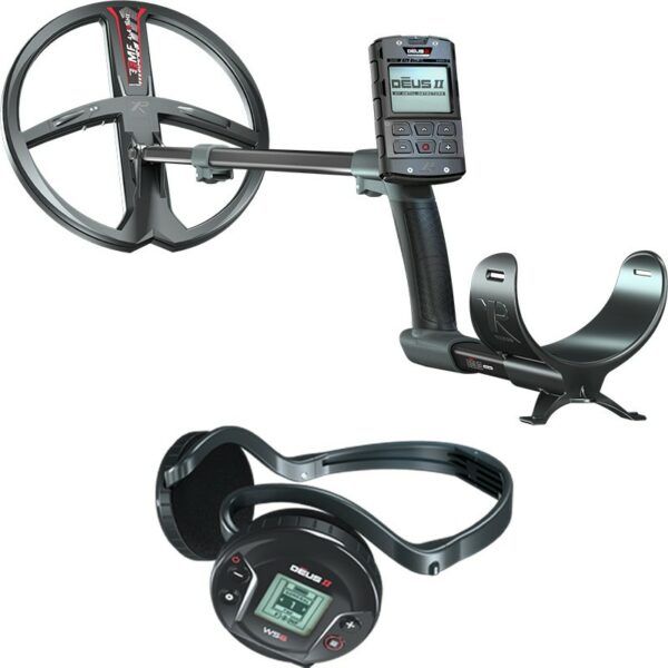 XP DEUS II Metal Detector – 22cm FMF Coil | RC | WS6 Wireless Headphones