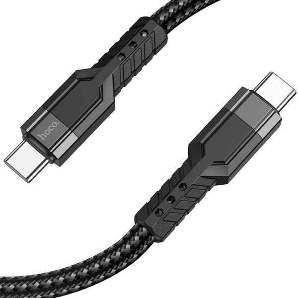 60W Type-C to Type-C Extra Durable Nylon Braided Charging Data Cable