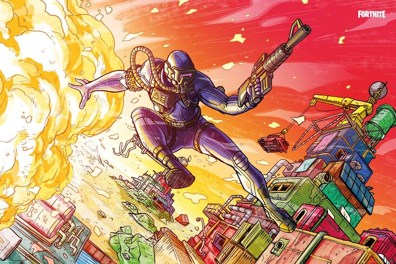 Fortnite - Scuba Poster