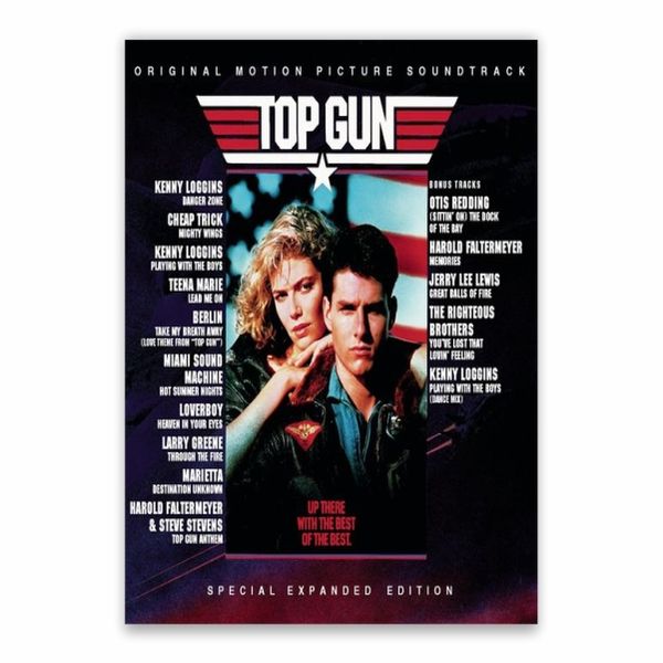 Top Gun Soundtrack Poster - A1