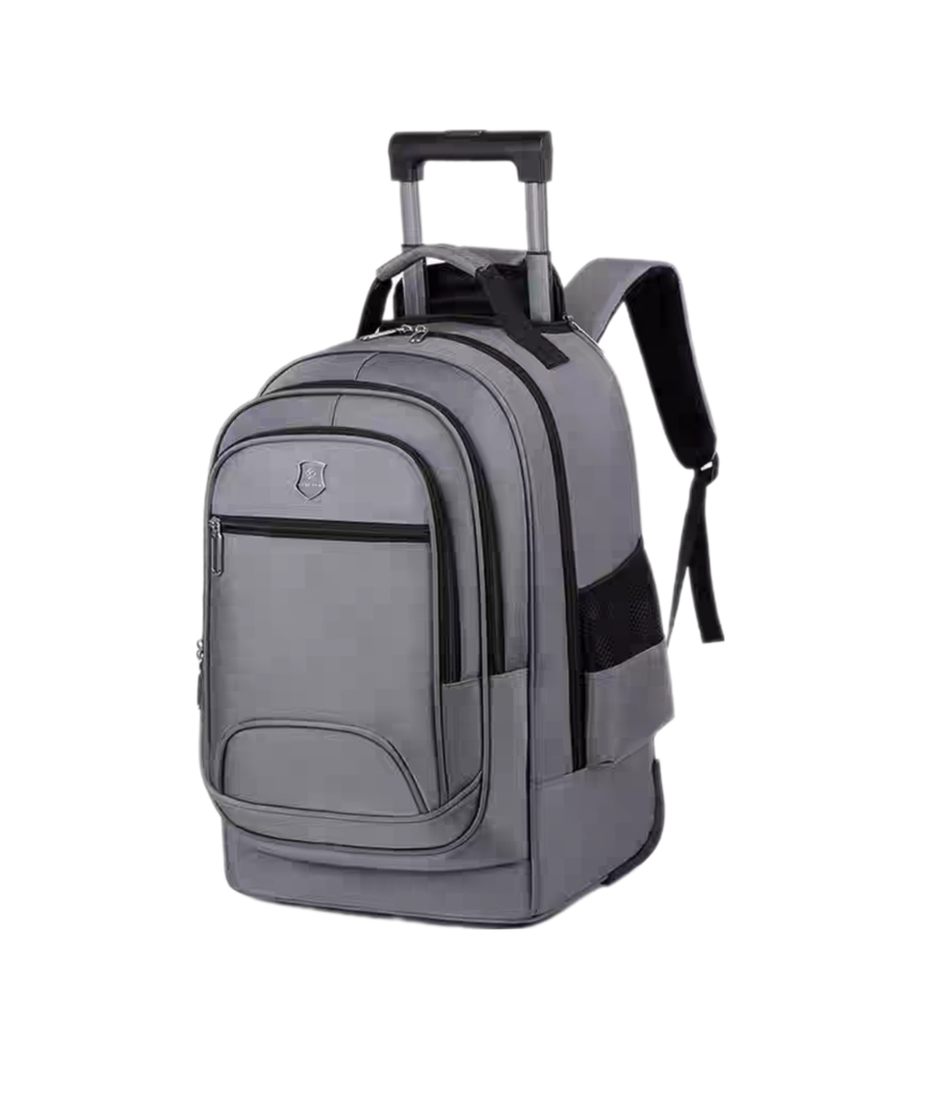 Large Trolley Travel School Bag With Wheels - Grey | Shop Today. Get it ...