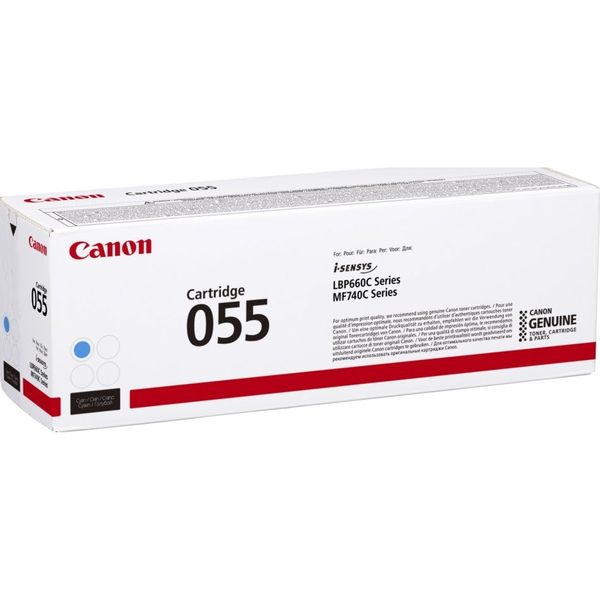 Canon 055 Original Cyan Toner Cartridge