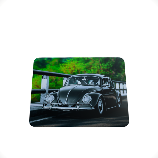 VW Beetle Black D-Mouse Pad