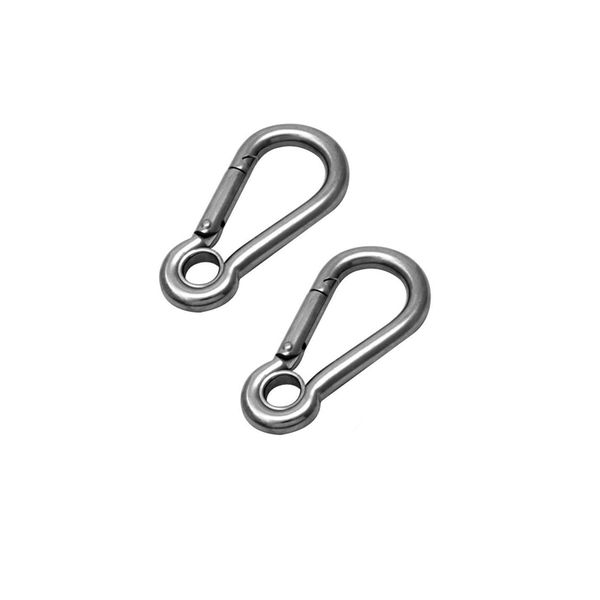 Stainless Steel Snap Hook With Eye Carabine Hook