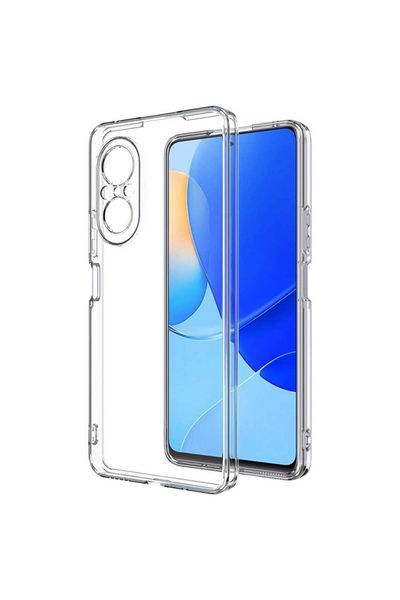 Shockproof TPU Clear Pouch Compatible with Huawei Nova Y70/Y70 Plus 4G