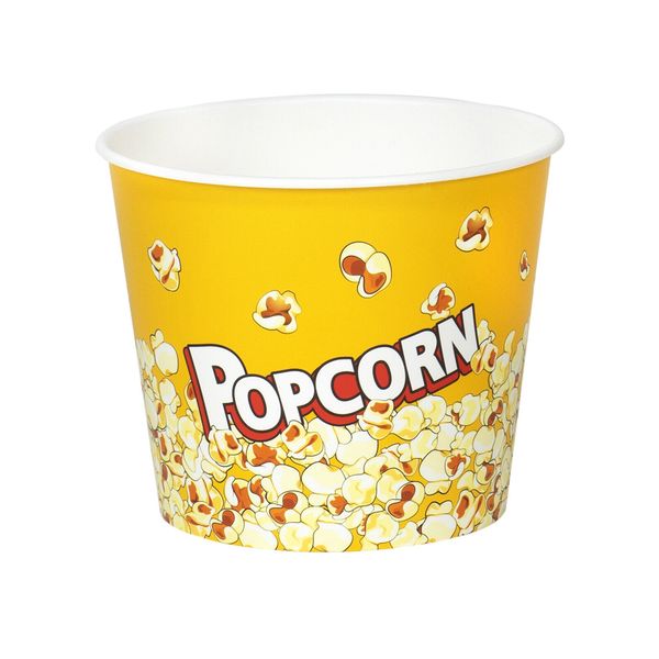 Medium - Theater Themed Reusable Plastic Popcorn Buckets
