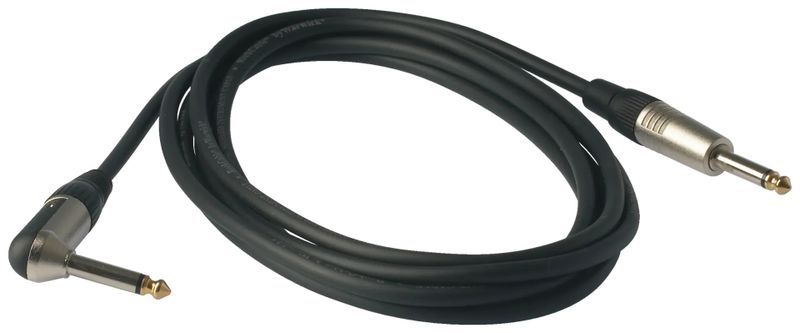 RockCable 3m Angled Professional Instrument Cable
