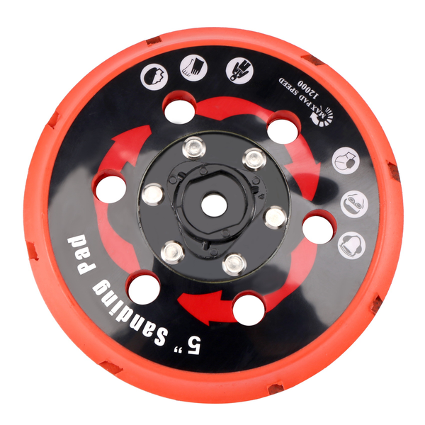 Sanding Pad Backing Plate Back Holder Polisher Da Compatible with None