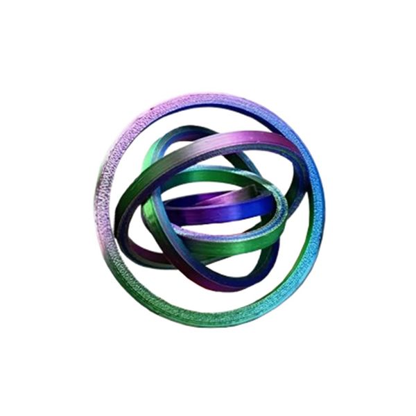 3D Printed Rotating Fidget Ring - Sensory Stress Toy