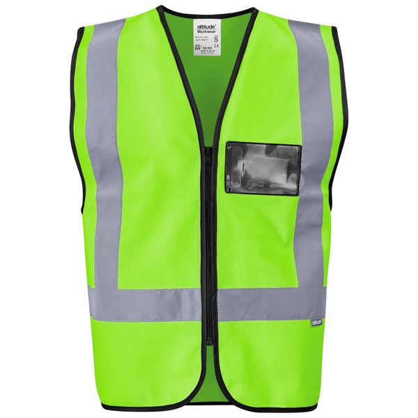 Direction En4 Hi Viz Reflective Full Zip Vest