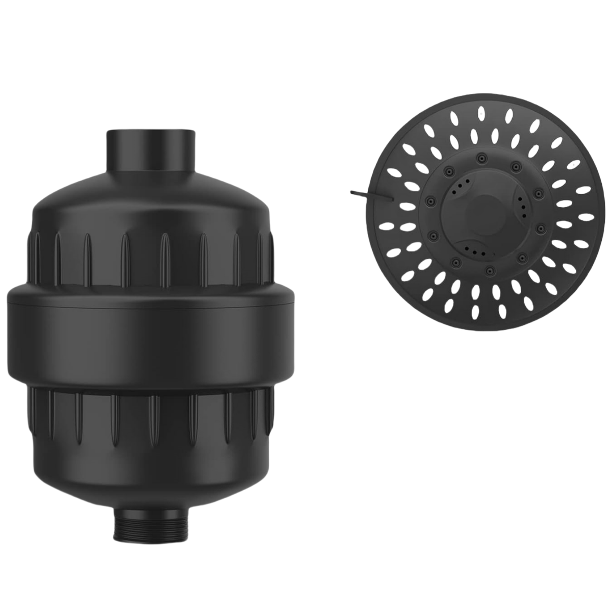 5 Spray Settings Filtered Showerhead With Water Shower Filter Cartridge