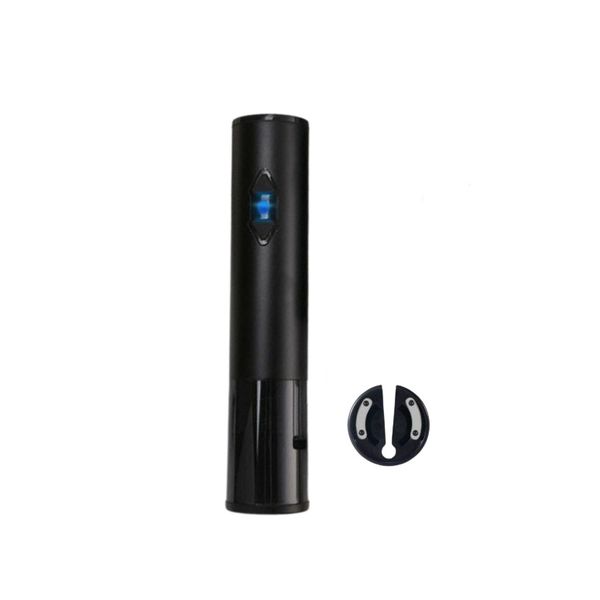 Electric Wine Opener with Foil Cutter - Black