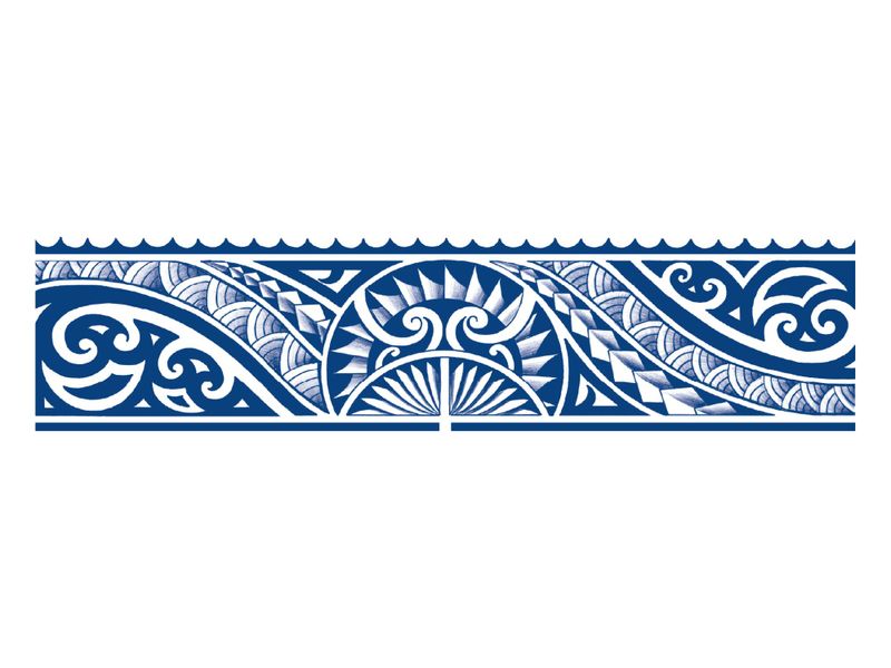 th-INK Semi-Permanent Tattoo Kit - Tribal Horizon - 63x240mm