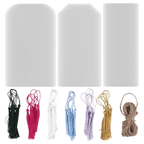 73Pcs Acrylic Bookmarks Blanks Sublimation Acrylic Book Markers