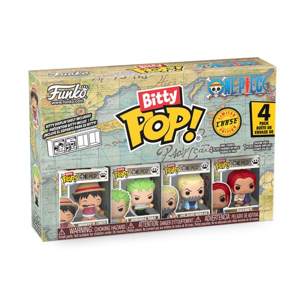 Funko Bitty Pop!: One Piece - Series 1 - 4-Pack