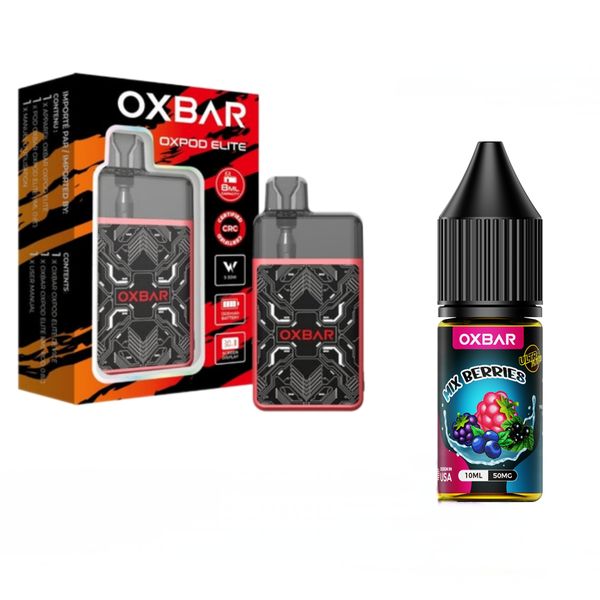 Oxbar Oxpod Elite Pod System Combo - Mix Berries (Mech Red Device)