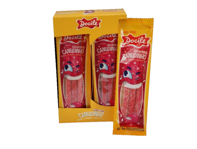 Docile Sour Strawberry Pack of 12