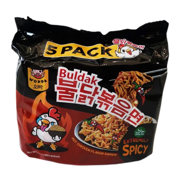 Hot Chicken Noodle Original Extremely Spicy Flavour- 10 Pack