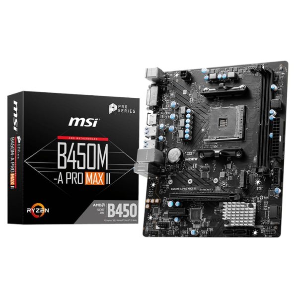 MSI B450M-A PRO MAX AMD AM4 mATX Gaming Motherboard