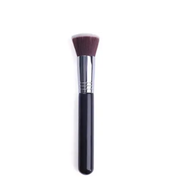 Flat Top Black Foundation Makeup Brush