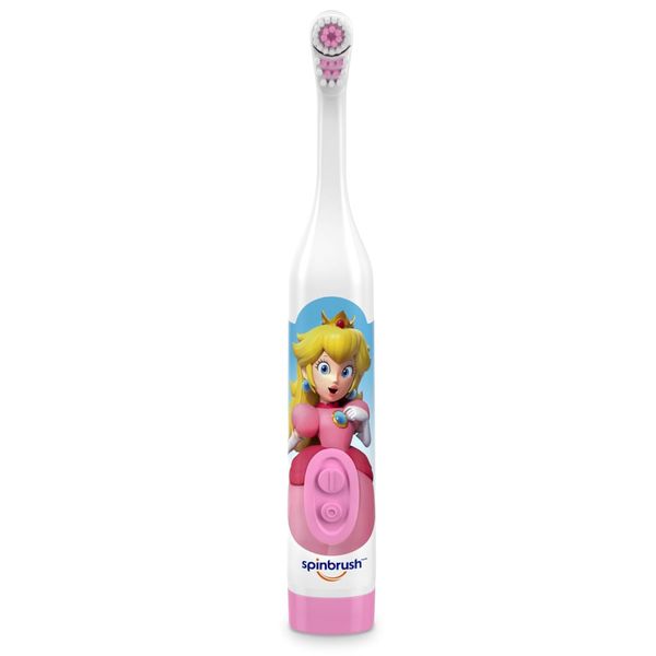 Princess Peach Kids Electric Battery Toothbrush